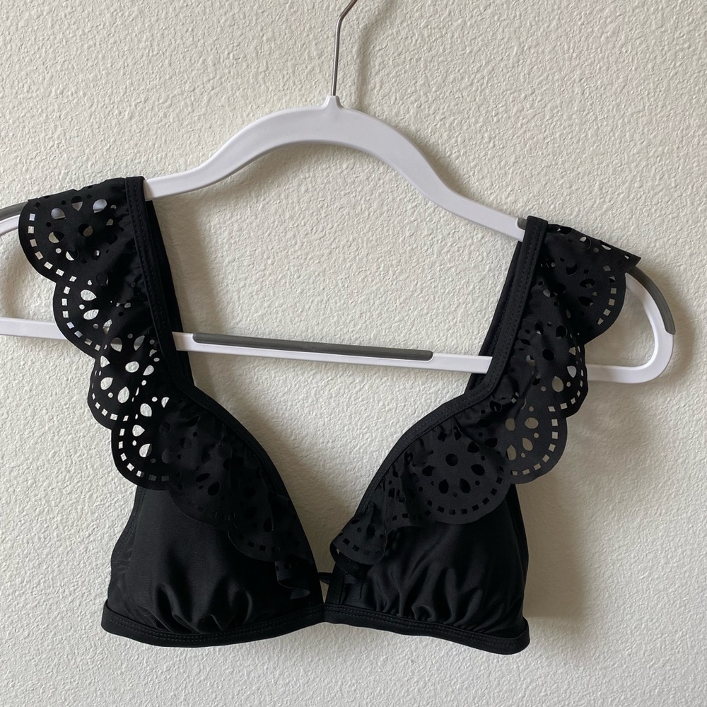 Ruffled Bikini Top
